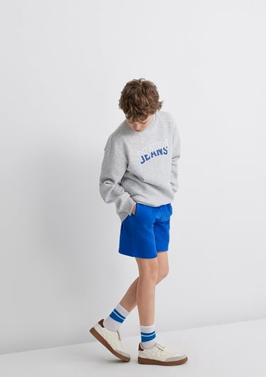  Mavi Mavi Logo Baskılı Gri Sweatshirt 6S10031-85438