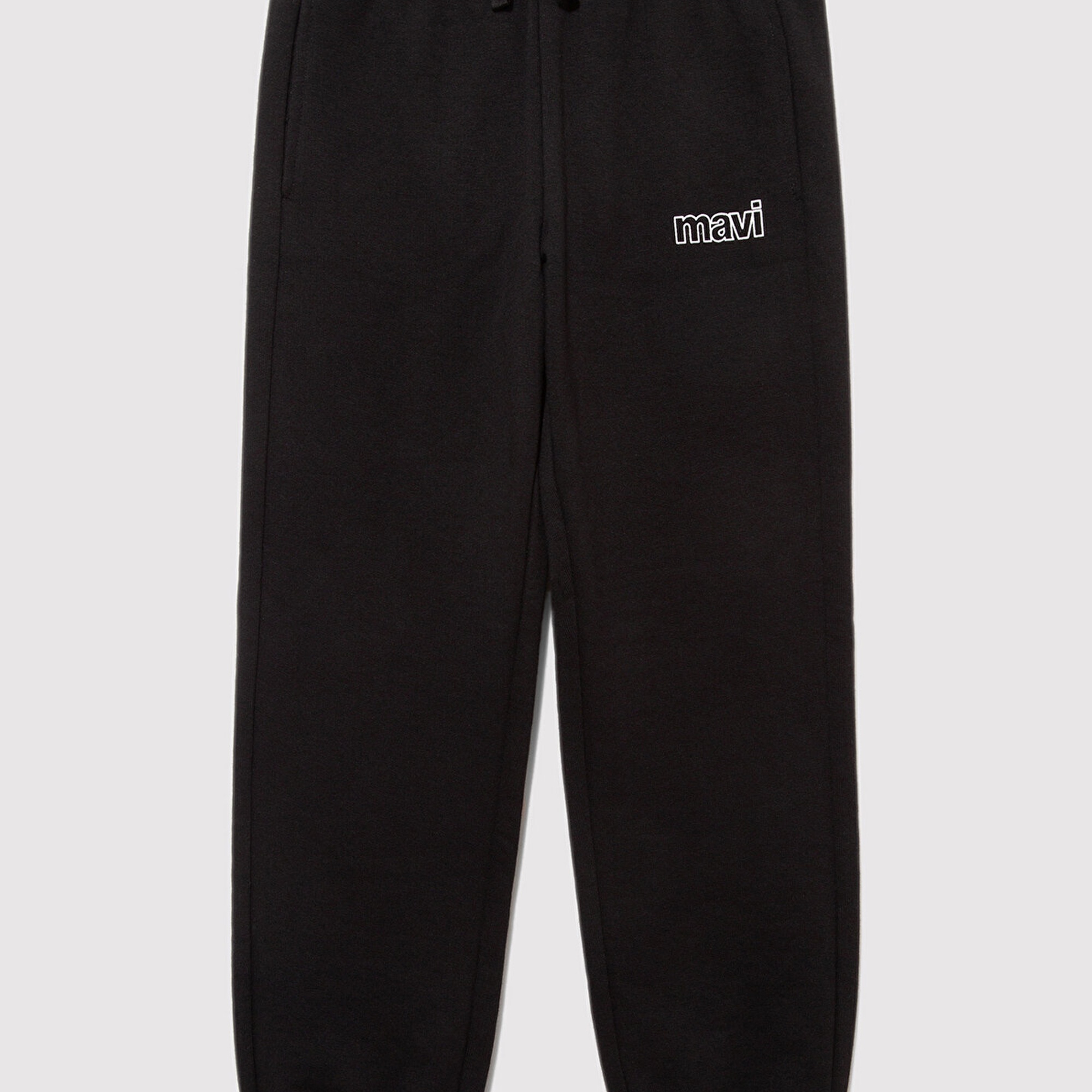 Mavi Mavi Logo Baskılı Siyah Eşofman Altı 6010004-900