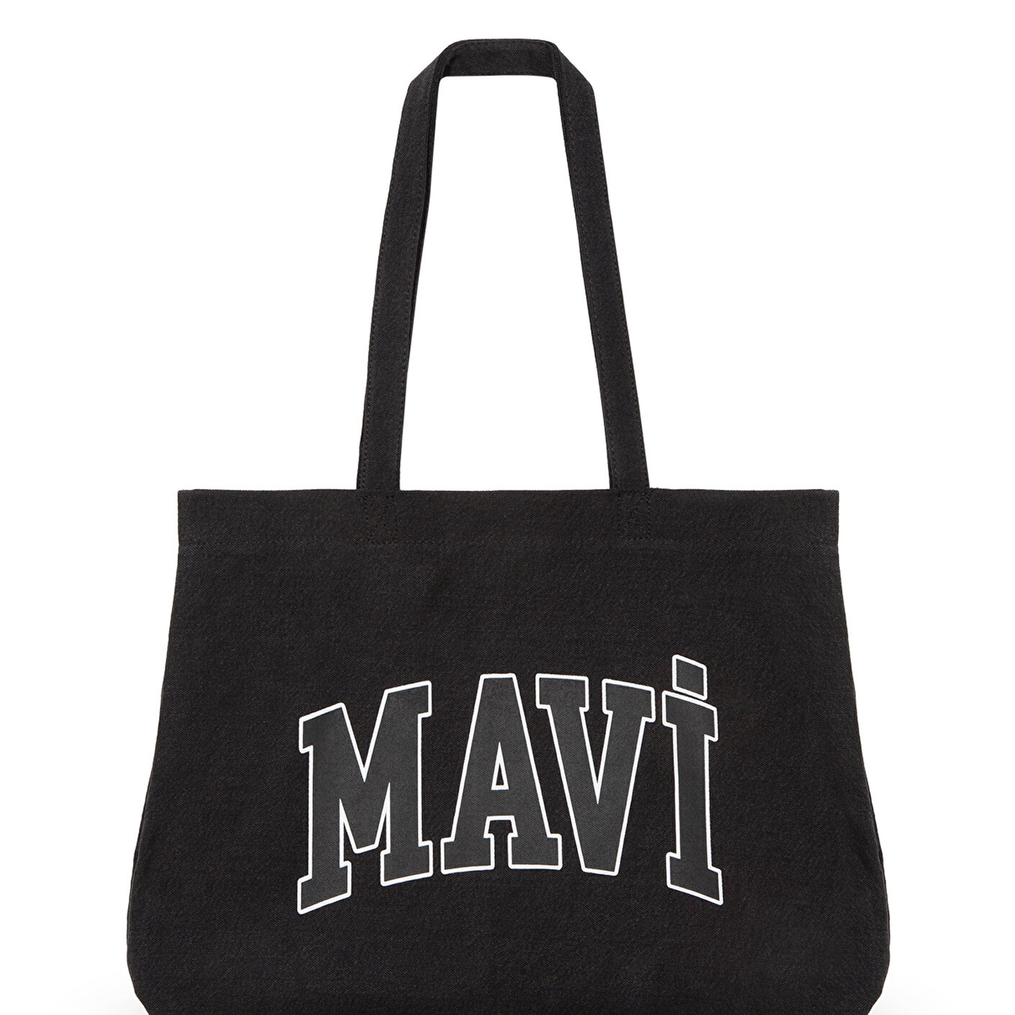 Mavi Mavi Logolu Siyah Omuz Çantası 1912566-900