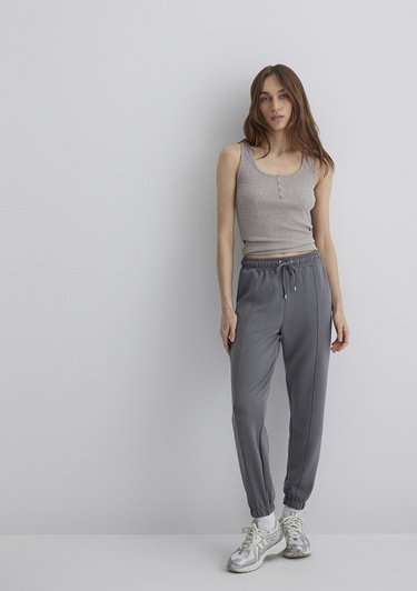  Mavi Lux Touch TENCEL TM Antrasit Modal Eşofman Altı 1600453-70122