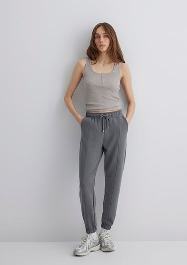  Mavi Lux Touch TENCEL TM Antrasit Modal Eşofman Altı 1600453-70122