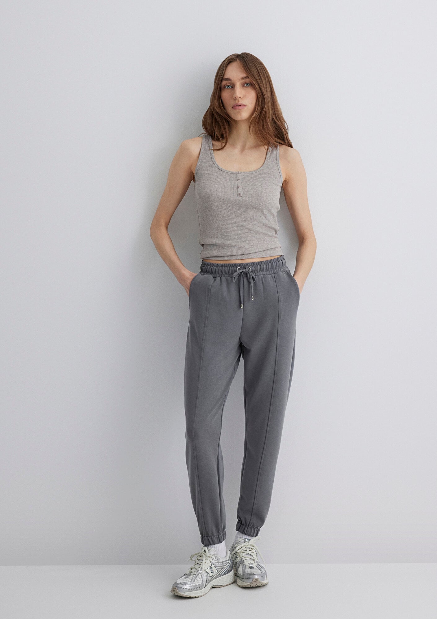  Mavi Lux Touch TENCEL TM Antrasit Modal Eşofman Altı 1600453-70122