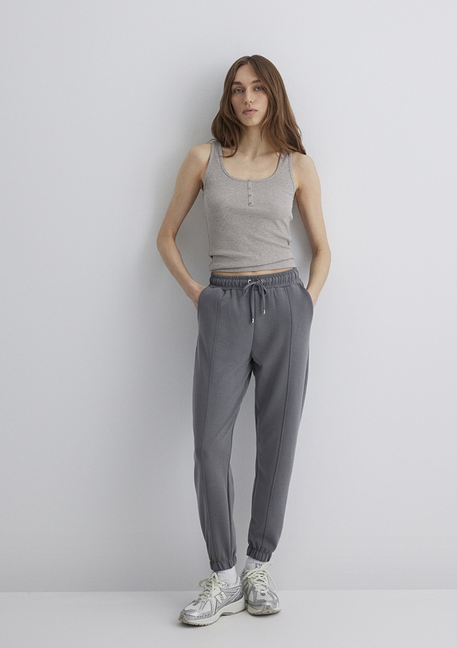  Mavi Lux Touch TENCEL TM Antrasit Modal Eşofman Altı 1600453-70122