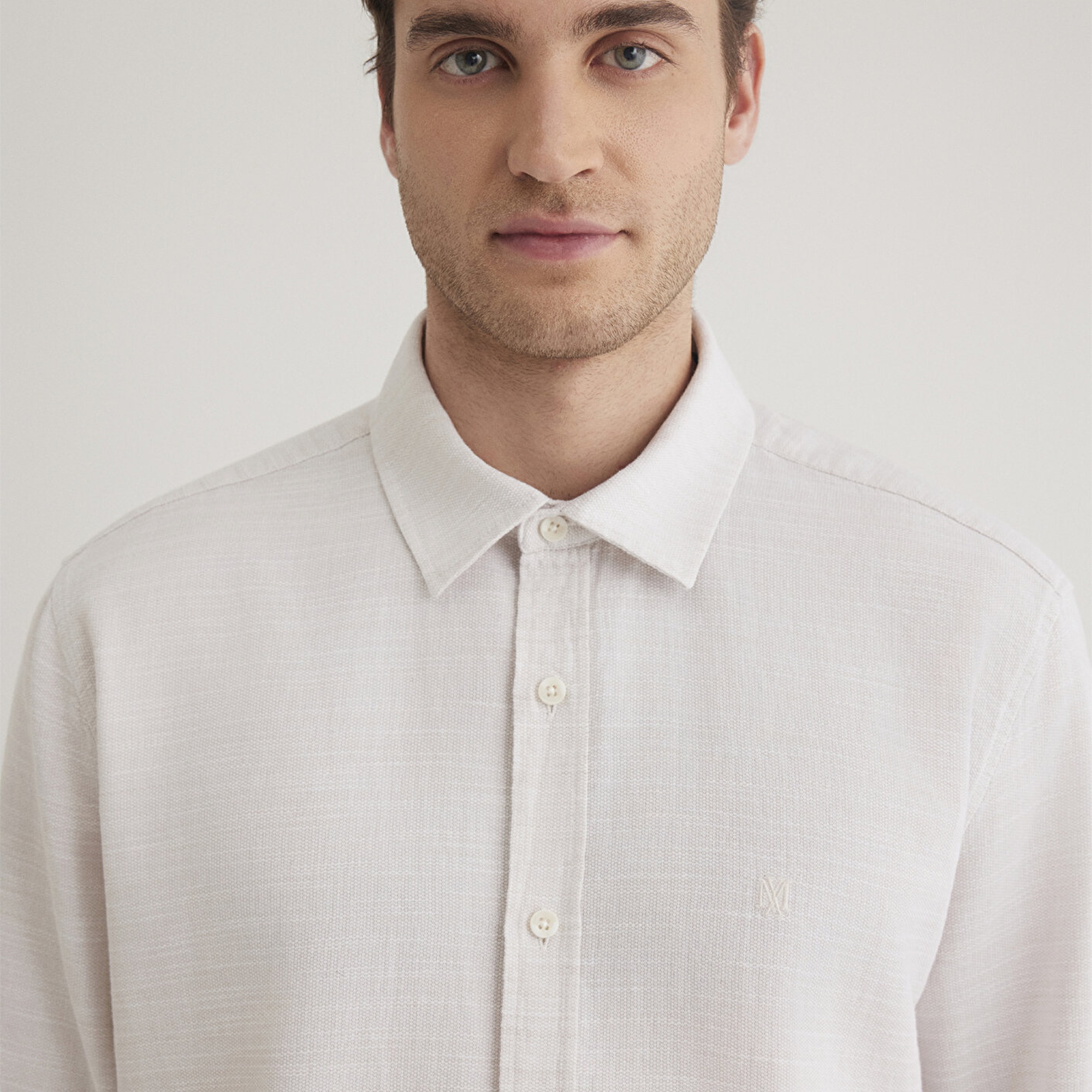 Mavi Beyaz Gömlek Slim Fit / Dar Kesim 0210053-70004