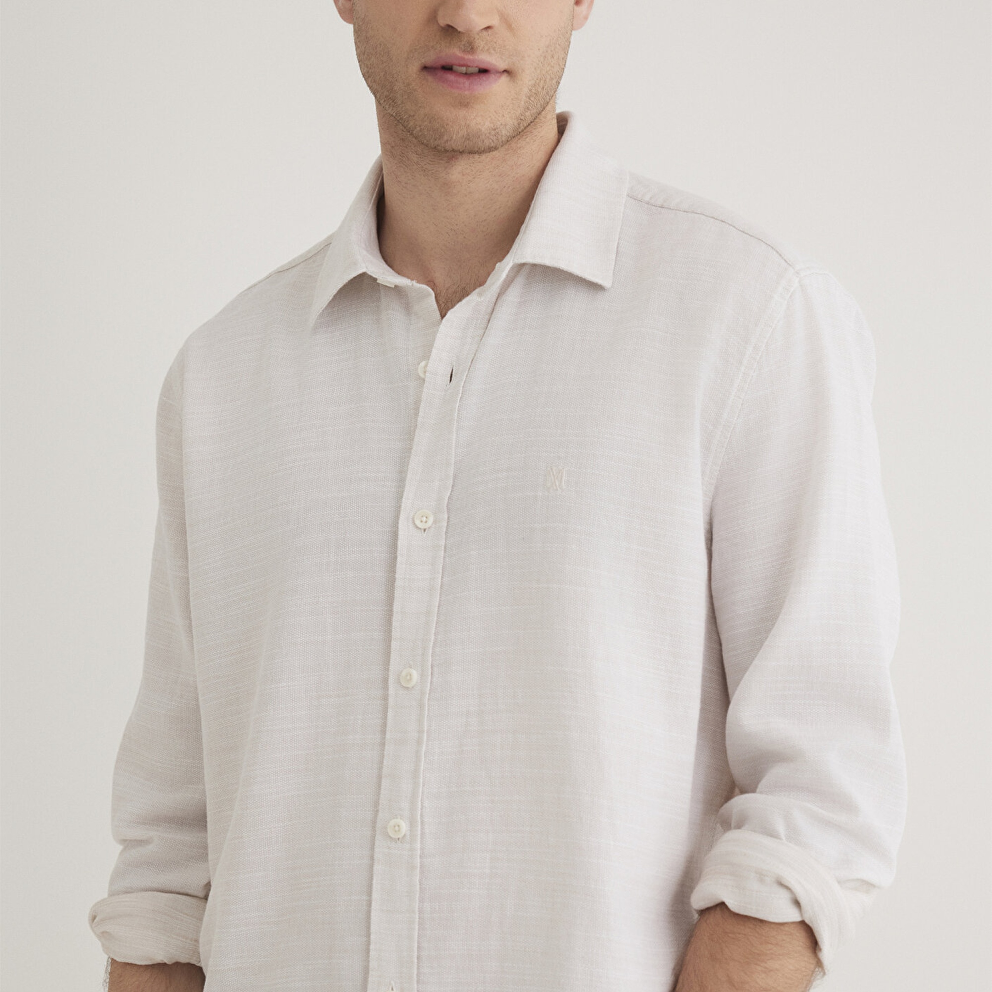 Mavi Beyaz Gömlek Slim Fit / Dar Kesim 0210053-70004