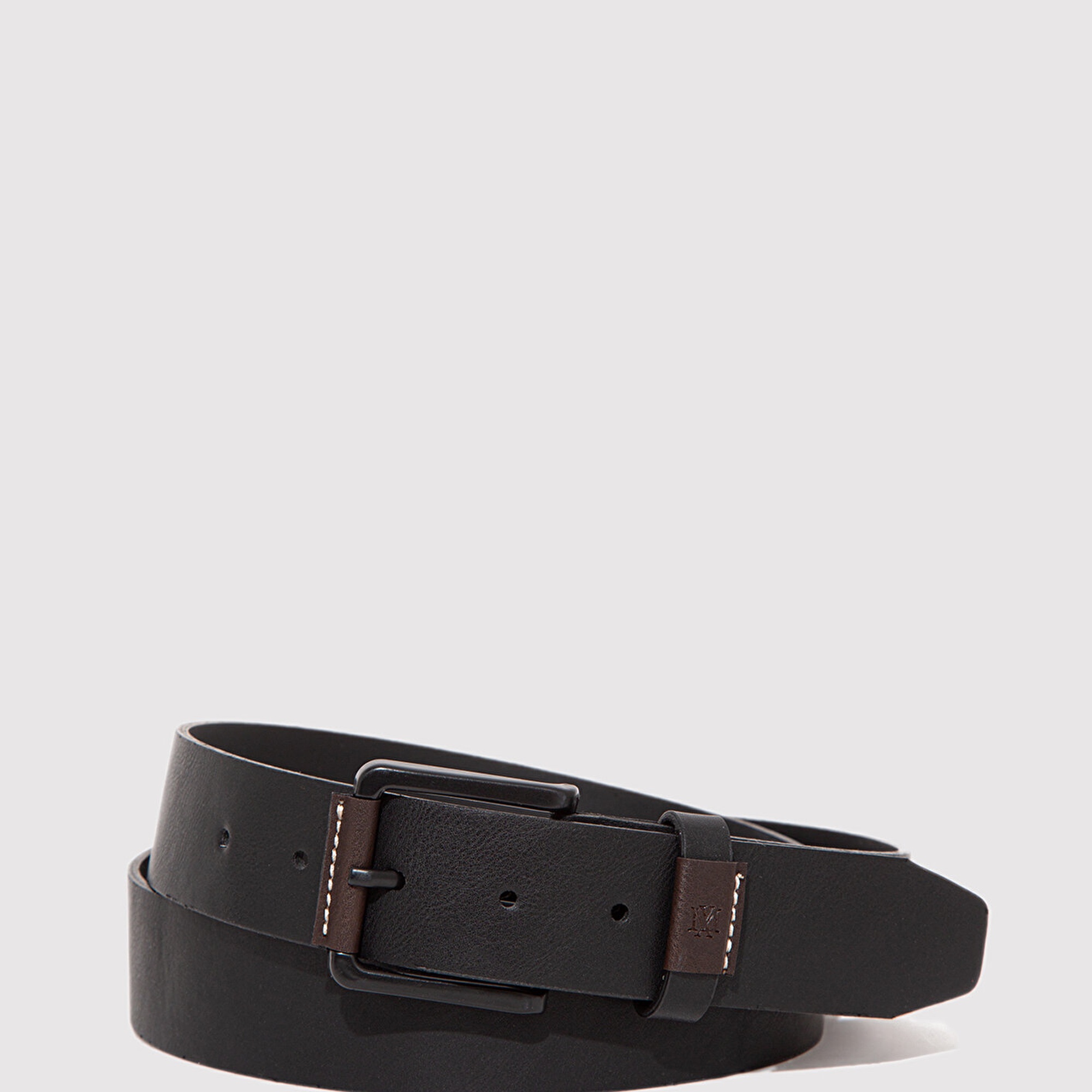 Mavi Siyah Suni Deri Kemer 0910871-900