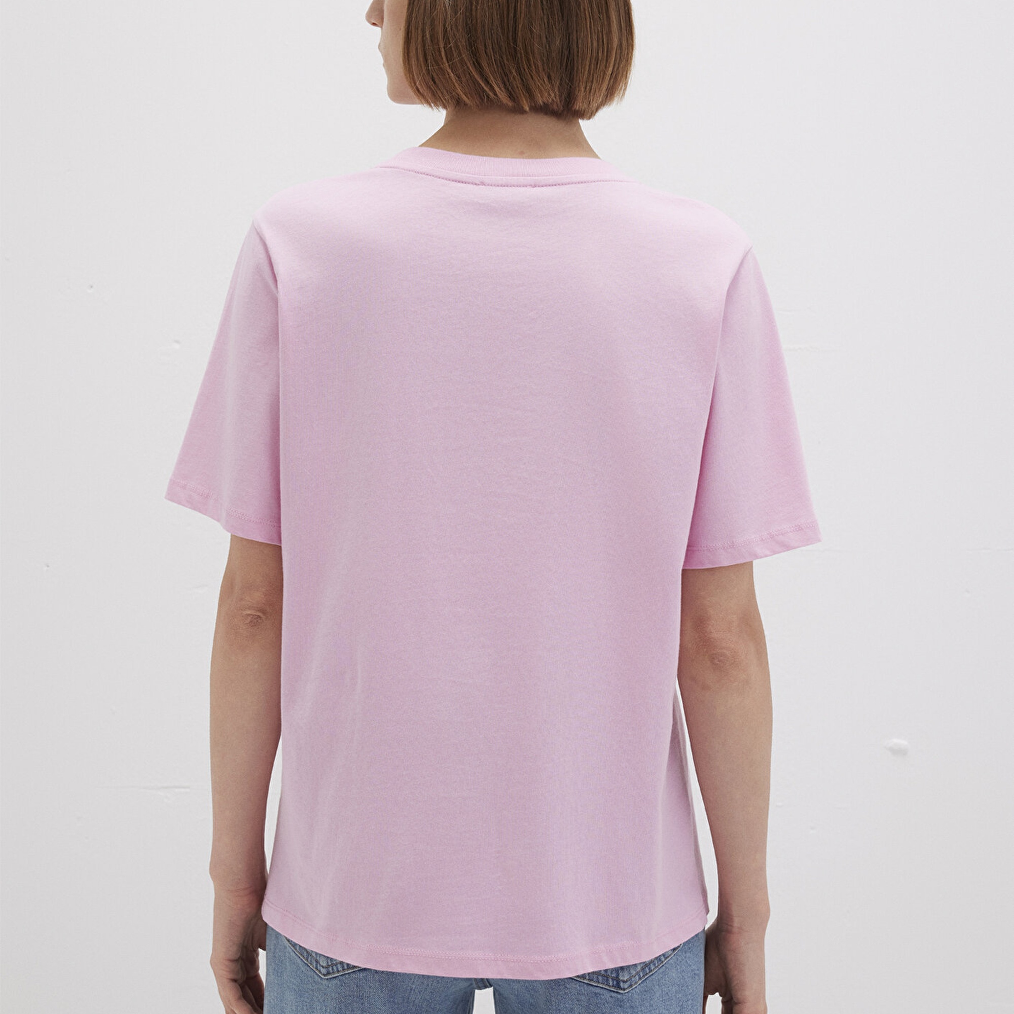 Mavi Pembe Basic Tişört Regular Fit / Normal Kesim 1600955-71117