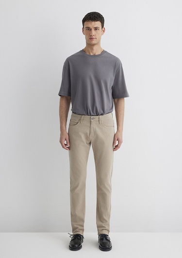  Mavi Jake Koyu Bej Comfort Gabardin Pantolon 0042286571