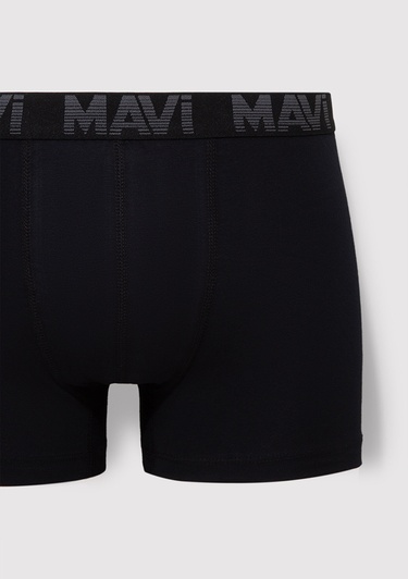  Mavi 3lü Siyah Basic Boxer 0911504-900
