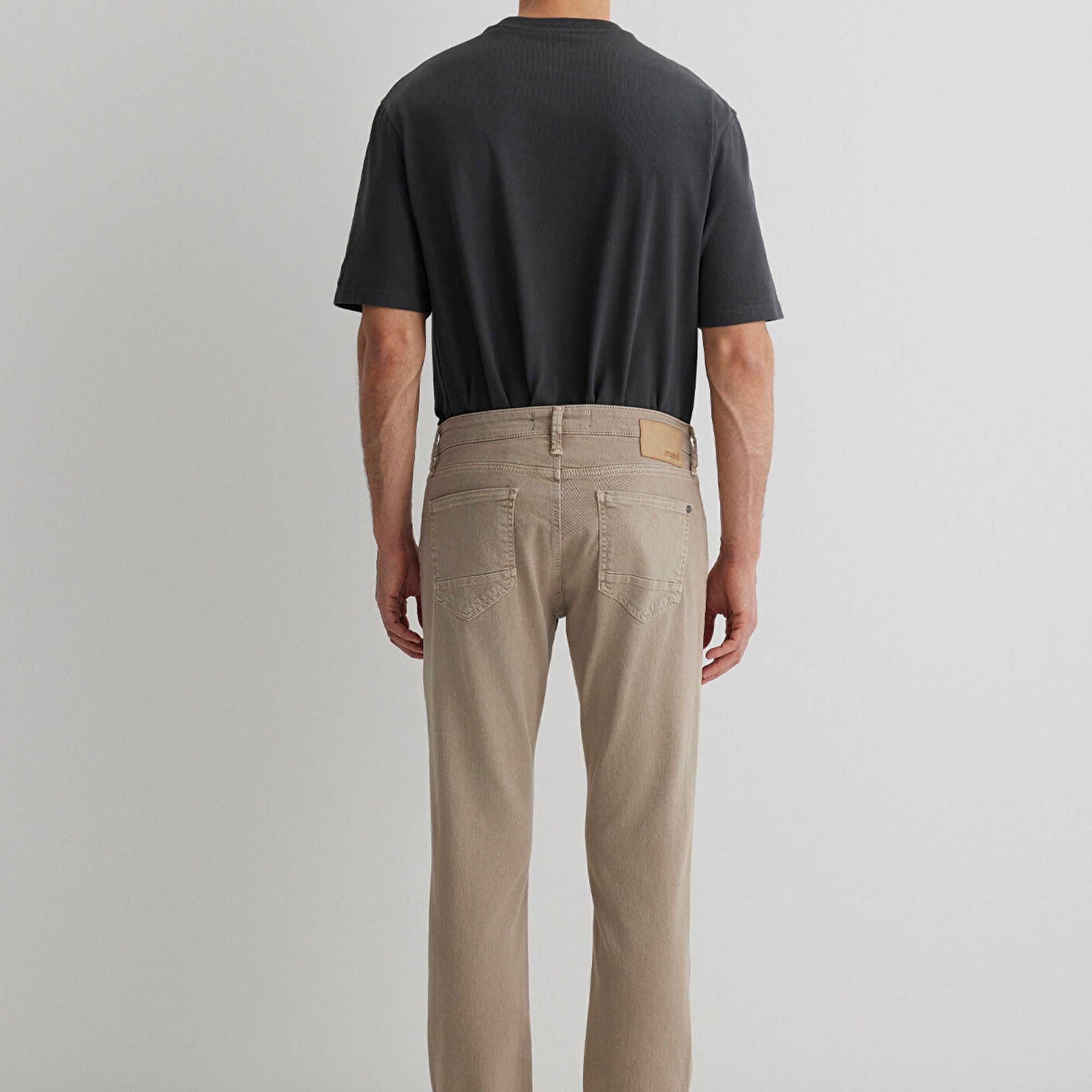 Mavi Marcus Bej Comfort Gabardin Pantolon 0035186566