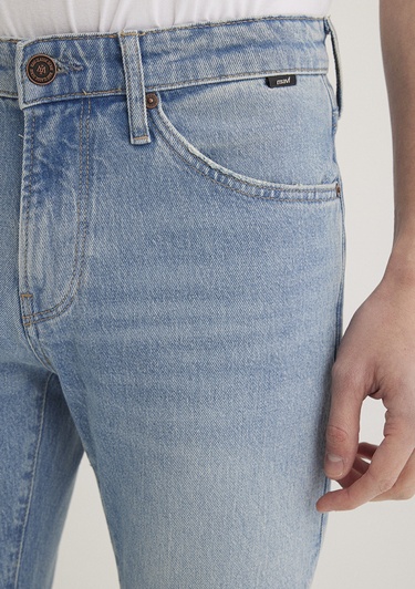  Mavi James Classic Denim Puslu Açık Mavi Jean Pantolon 0042486407