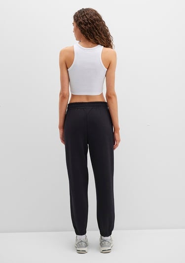  Mavi Mavi Logo Baskılı Siyah Eşofman Altı 1010757-900