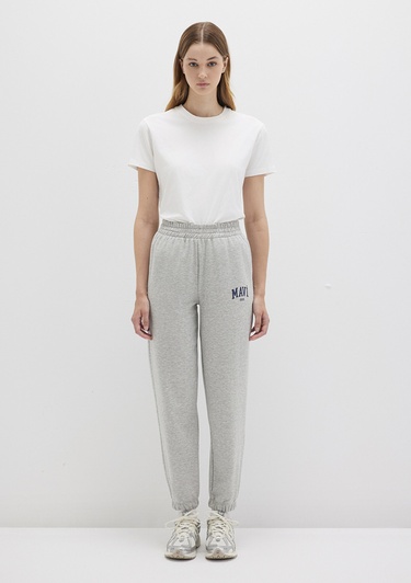  Mavi Mavi Logo Baskılı Gri Eşofman Altı 1010757-82816