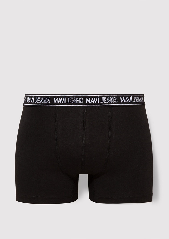  Mavi Siyah Basic Boxer 0911082-900