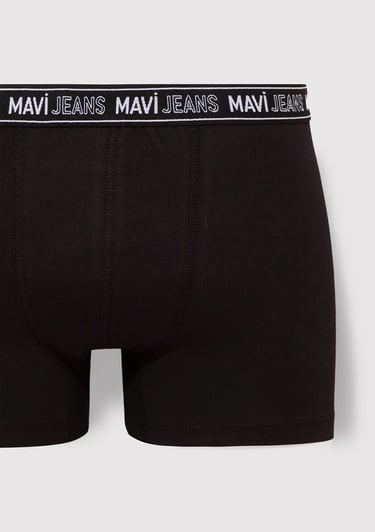  Mavi Siyah Basic Boxer 0911082-900