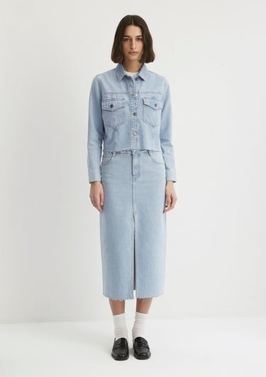  Mavi Thalia Mavi Premium Buz Mavi Jean Ceket 1110289-86792