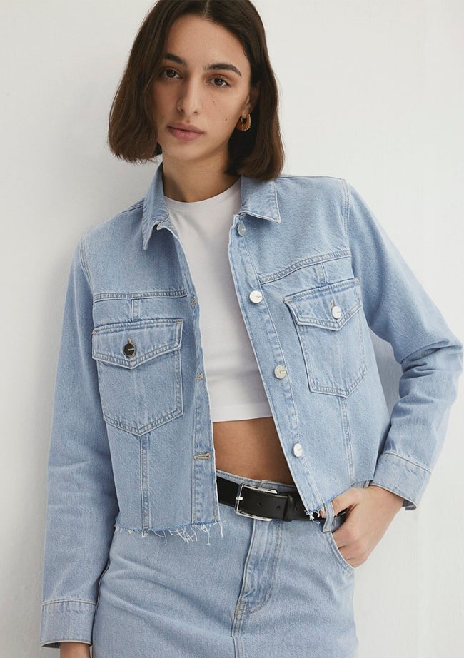  Mavi Thalia Mavi Premium Buz Mavi Jean Ceket 1110289-86792