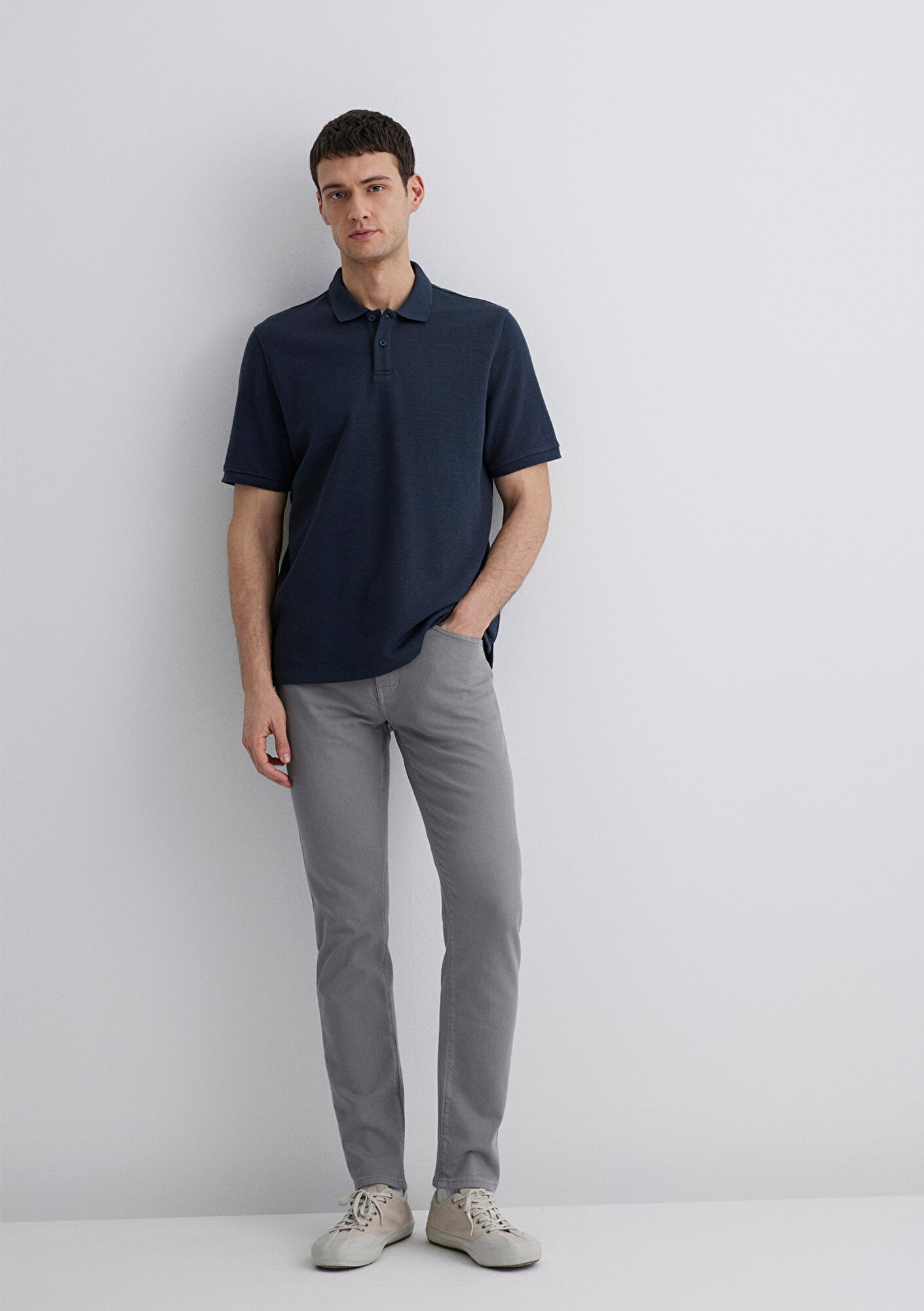  Mavi Jake Gri Comfort Gabardin Pantolon 0042286794