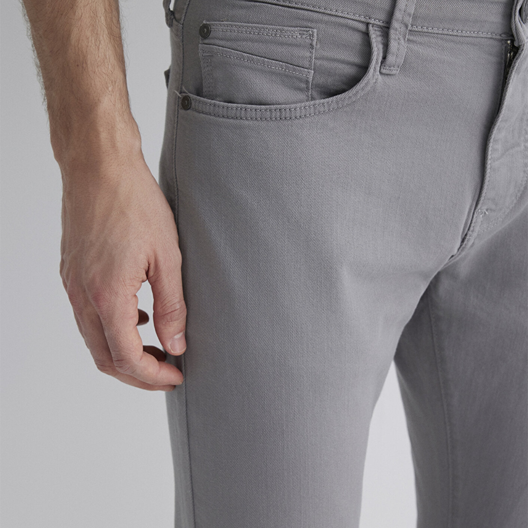 Mavi Jake Gri Comfort Gabardin Pantolon 0042286794