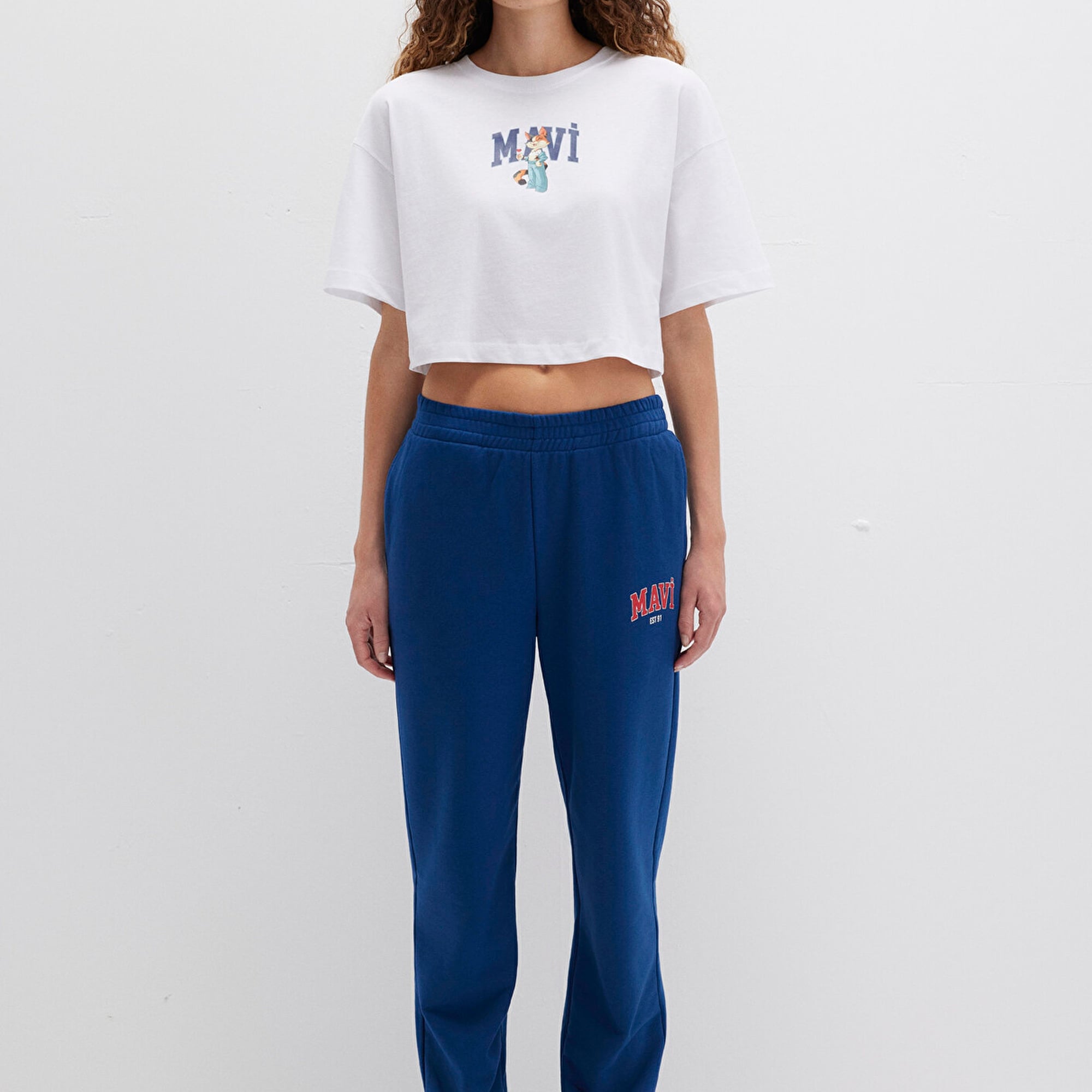 Mavi Mavi Logo Baskılı Lacivert Eşofman Altı 1010757-82625