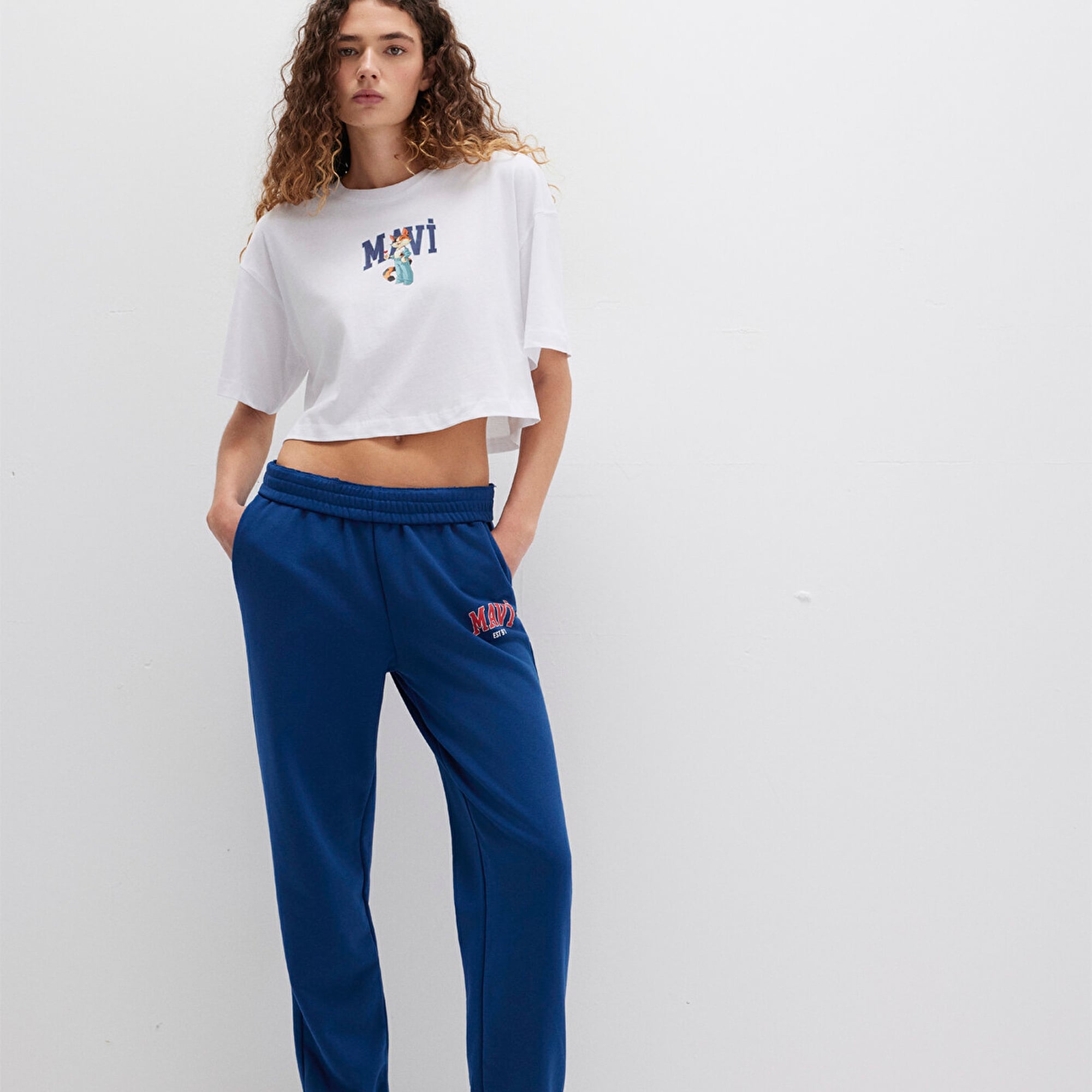 Mavi Mavi Logo Baskılı Lacivert Eşofman Altı 1010757-82625