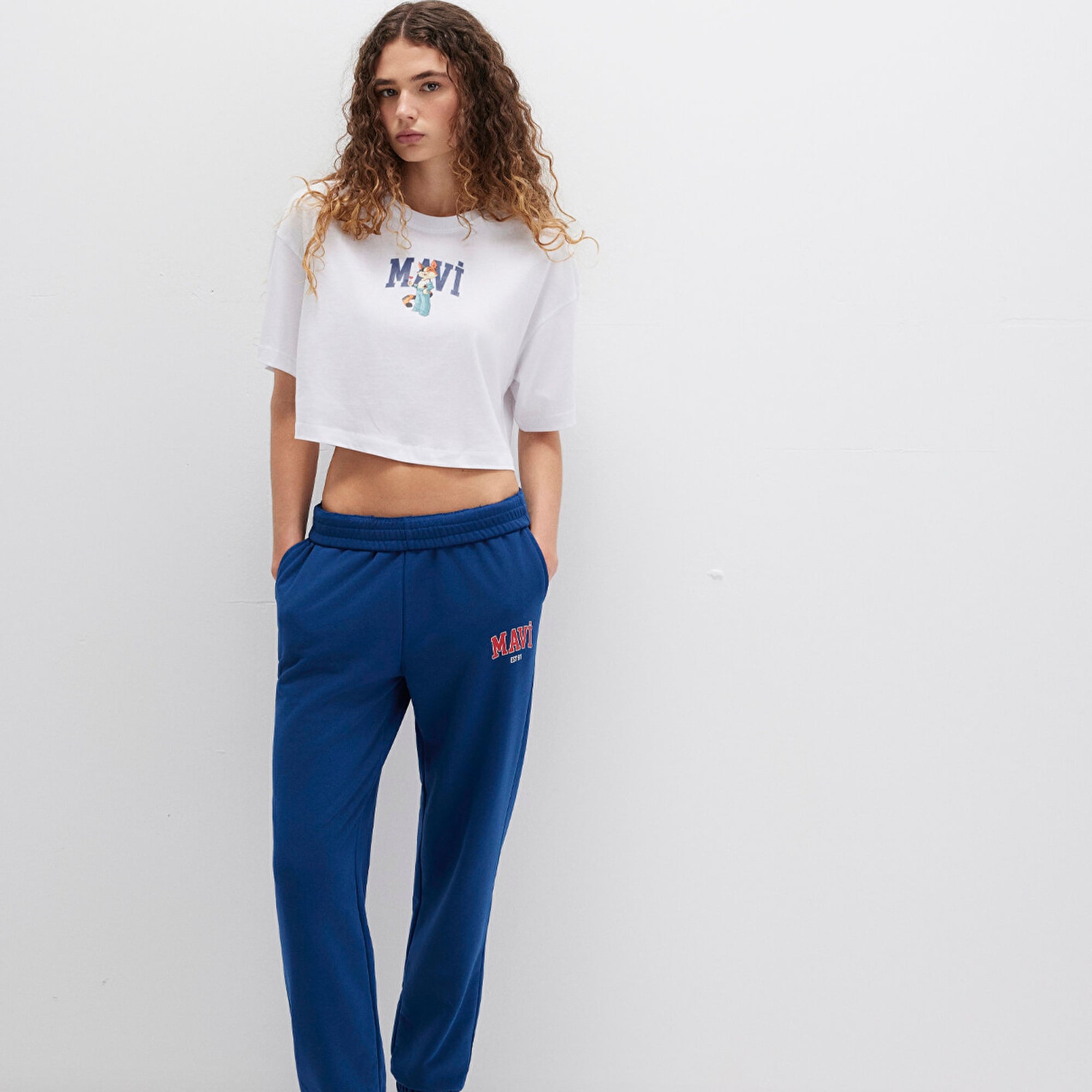 Mavi Mavi Logo Baskılı Lacivert Eşofman Altı 1010757-82625