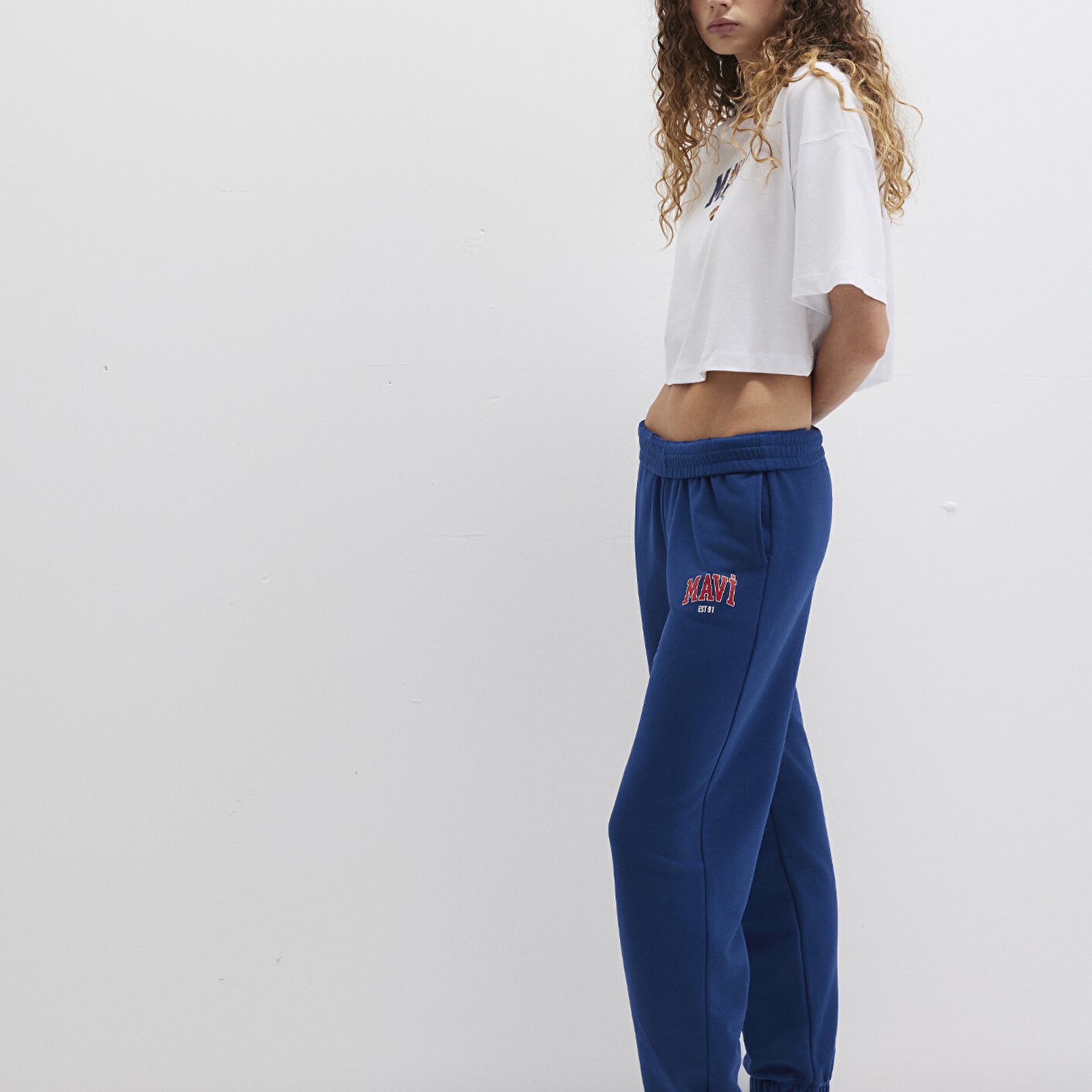 Mavi Mavi Logo Baskılı Lacivert Eşofman Altı 1010757-82625