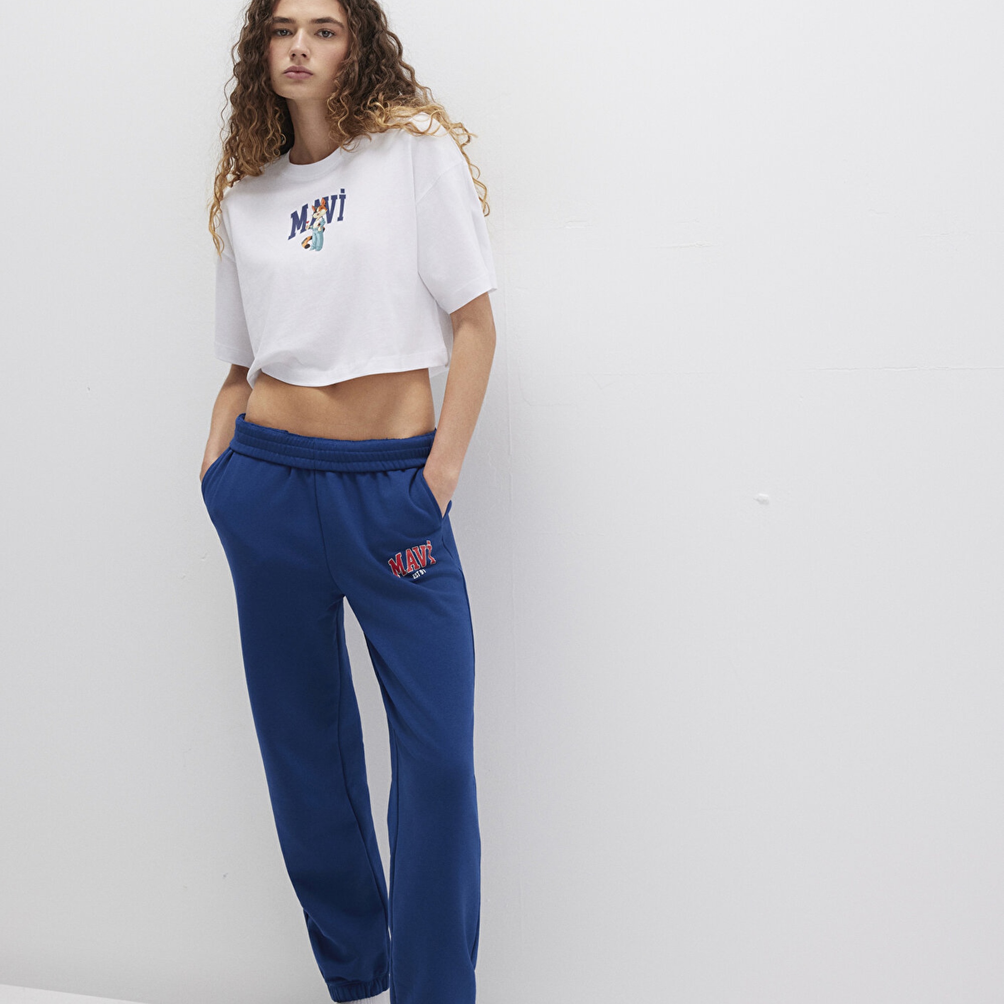 Mavi Mavi Logo Baskılı Lacivert Eşofman Altı 1010757-82625