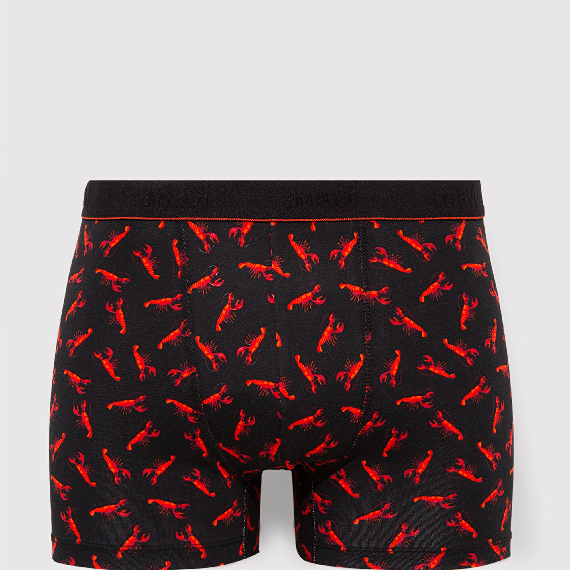 Mavi Istakoz Baskılı Siyah Boxer 0911307-900