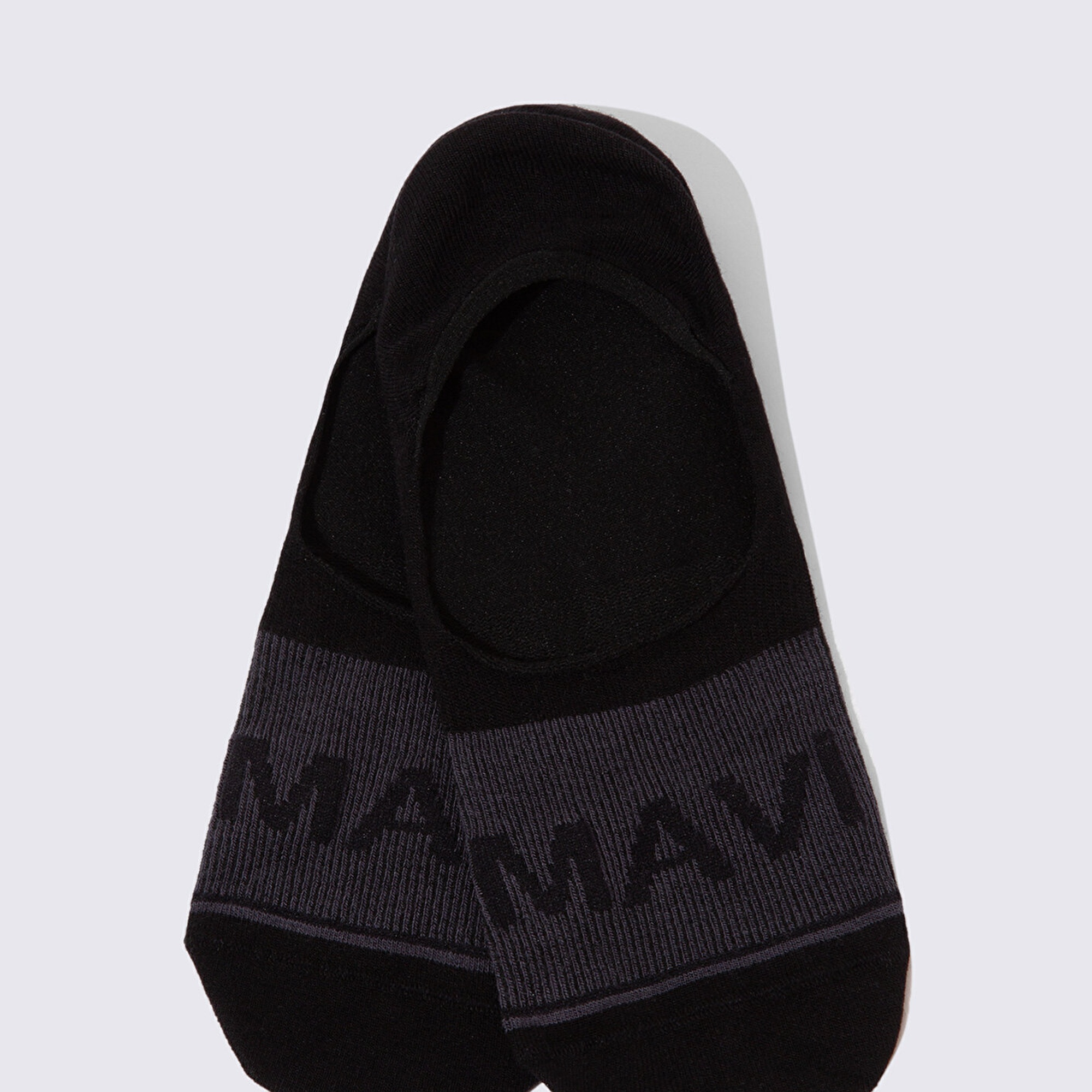 Mavi Mavi Logo Baskılı Siyah Babet Çorabı 0911319-900