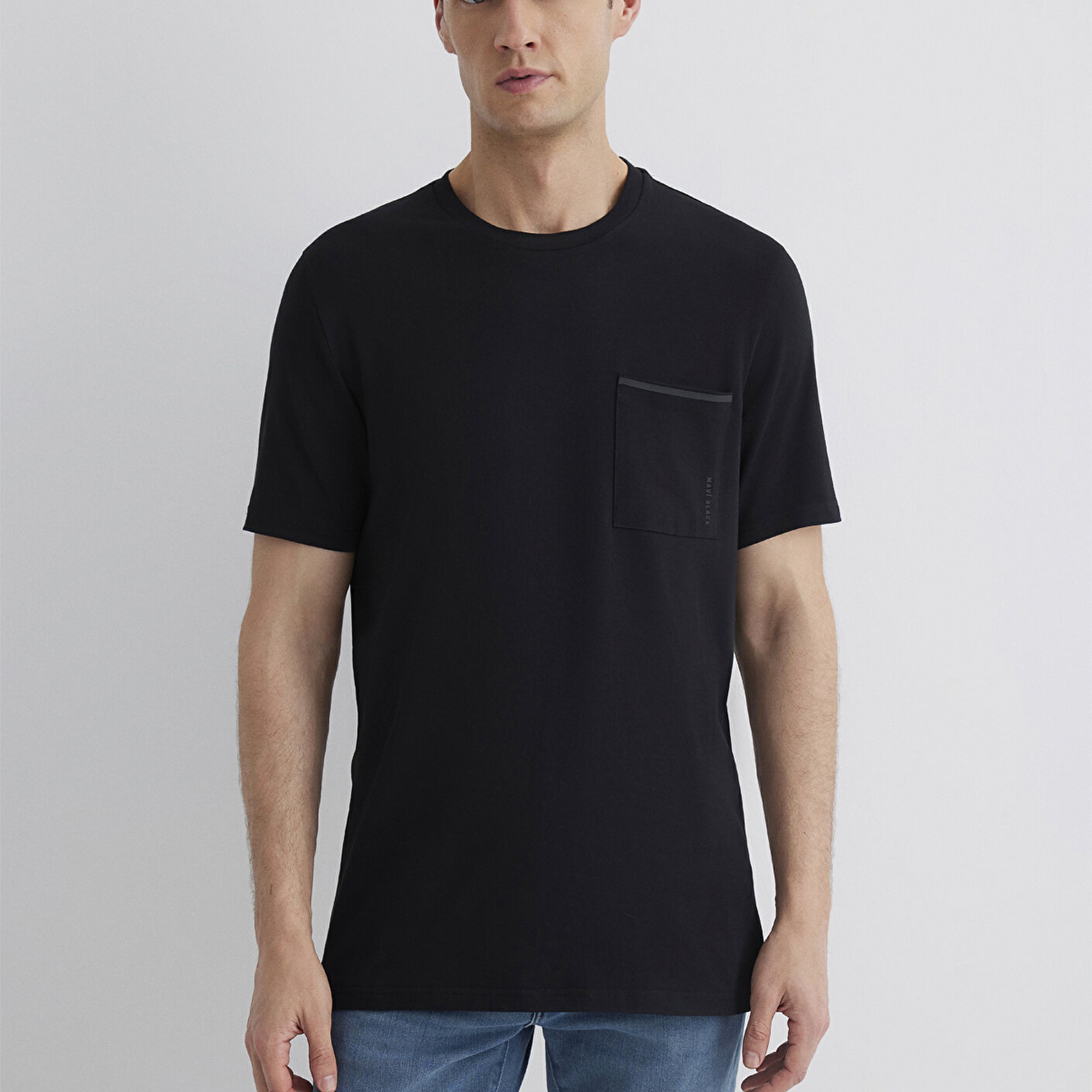 Mavi Mavi Black Baskılı Siyah Tişört Regular Fit / Normal Kesim 0611834-900