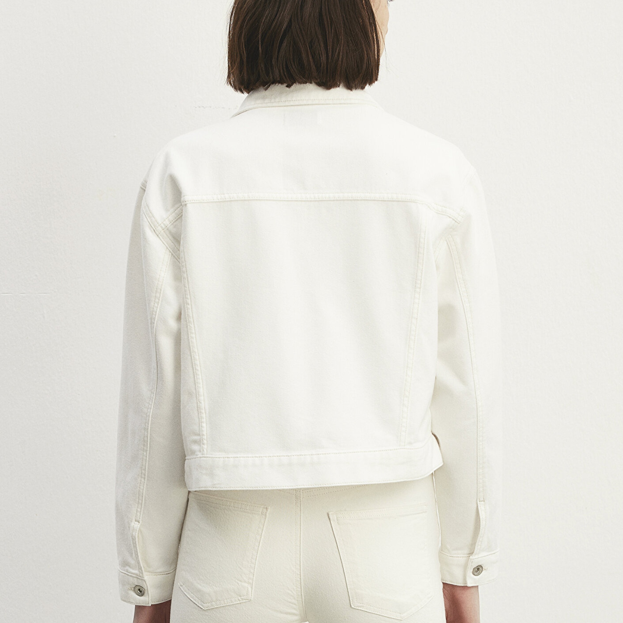 Mavi Megi Mavi Premium Kırık Beyaz Jean Ceket 1110389-86745