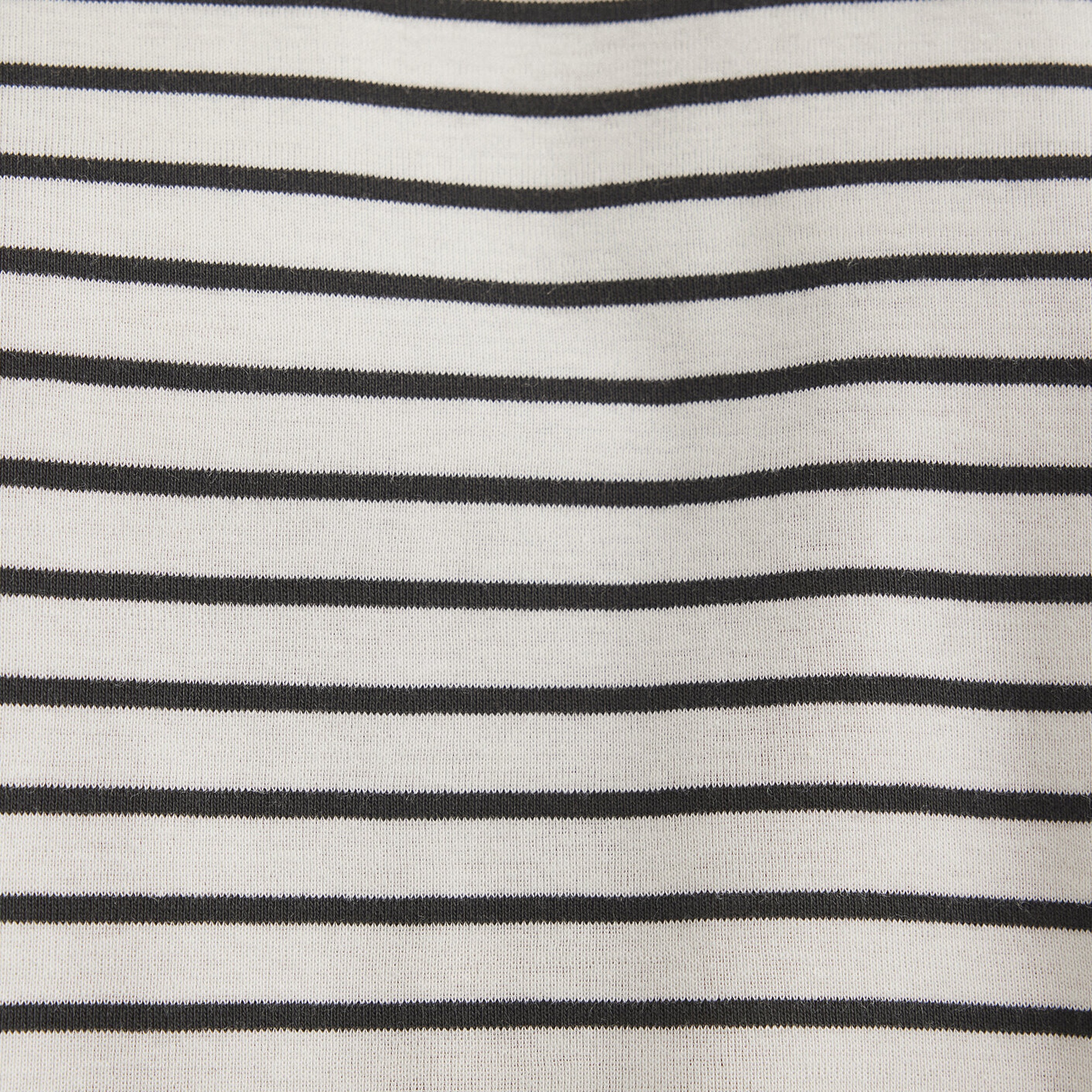 Mavi Çizgili Crop Tişört Crop / Kısa Kesim 1612700-85308