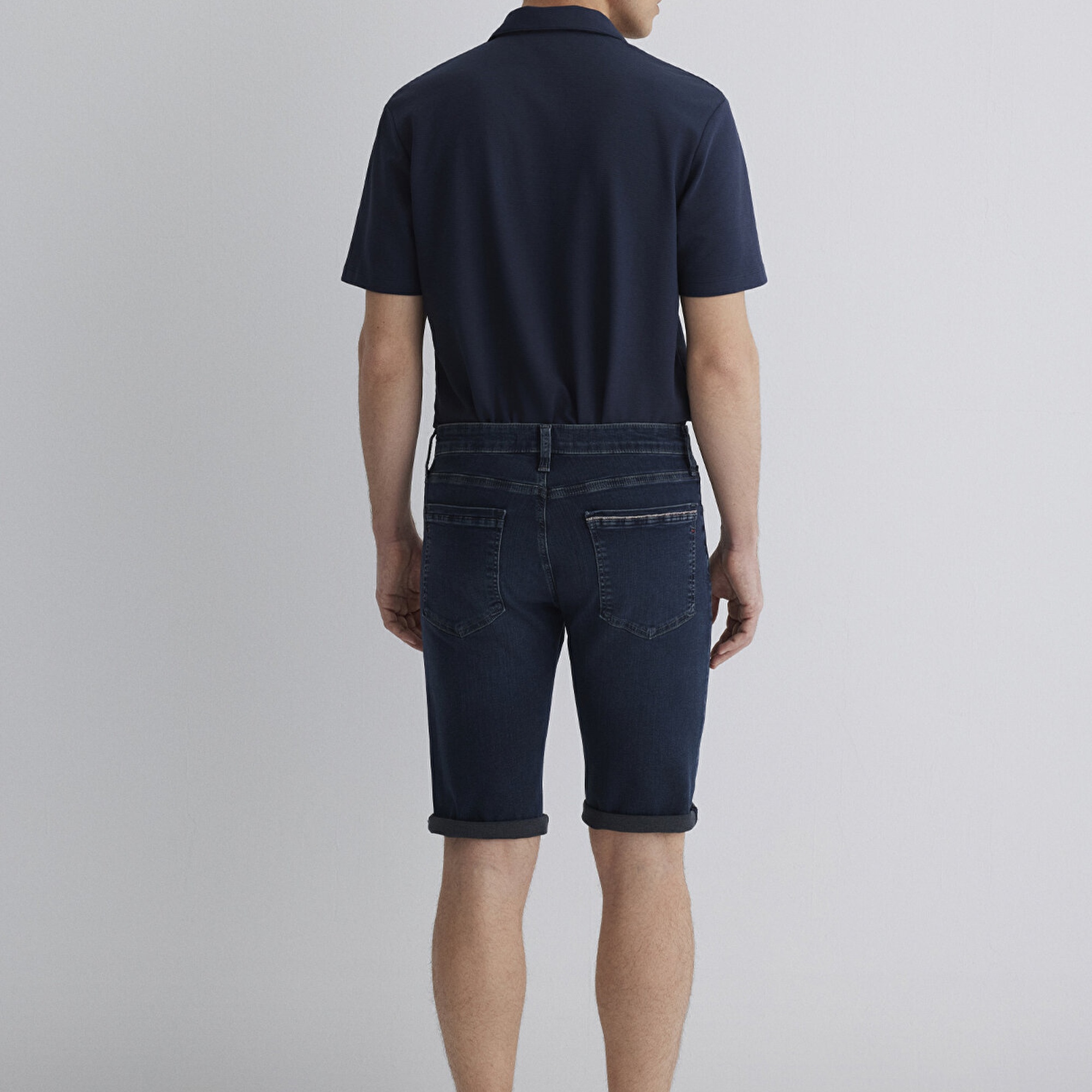 Mavi Nicholas Mavi Premium Gece Mavisi Jean Şort 0416087141