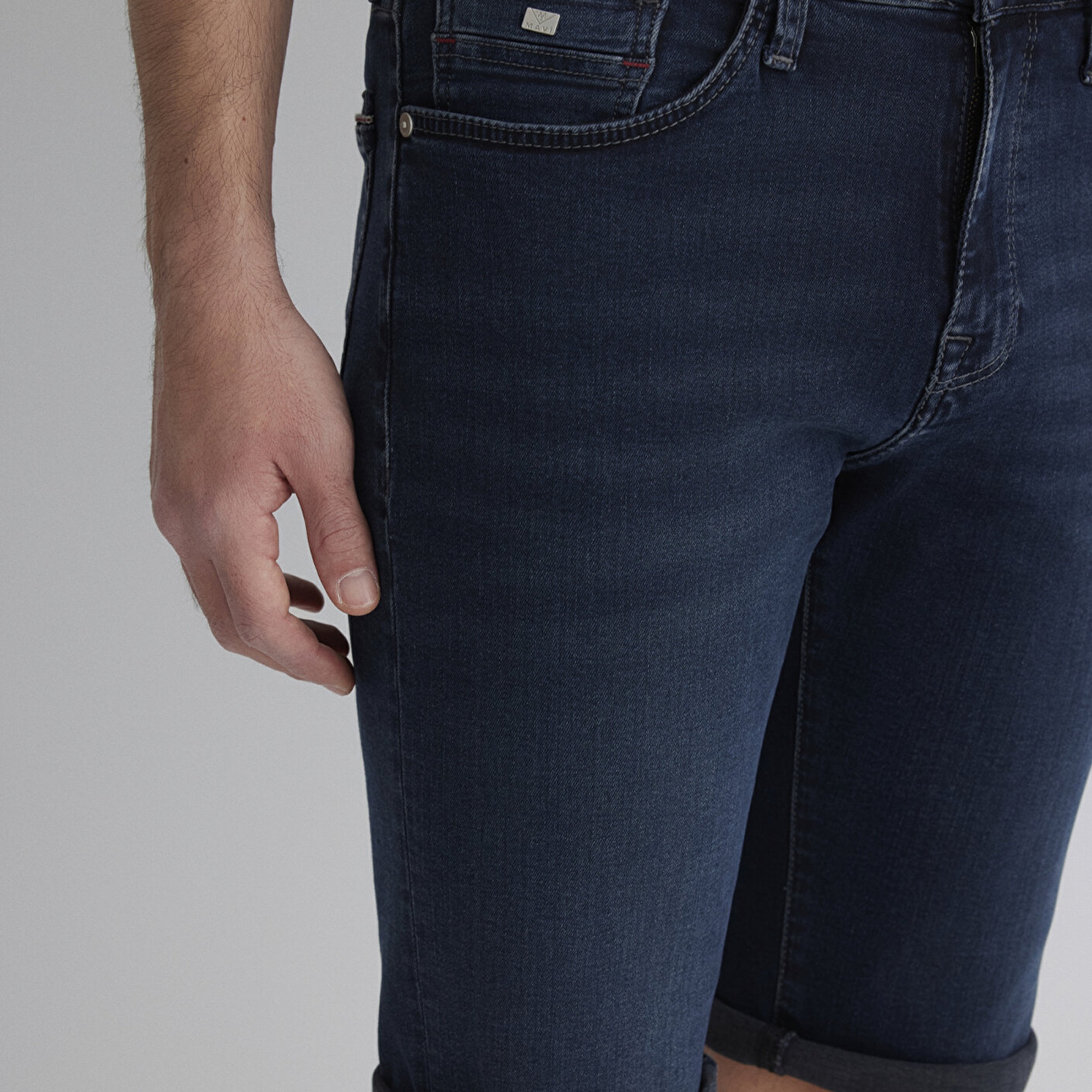 Mavi Nicholas Mavi Premium Gece Mavisi Jean Şort 0416087141