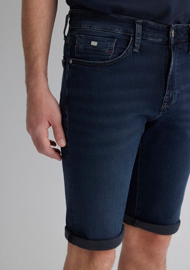  Mavi Nicholas Mavi Premium Gece Mavisi Jean Şort 0416087141