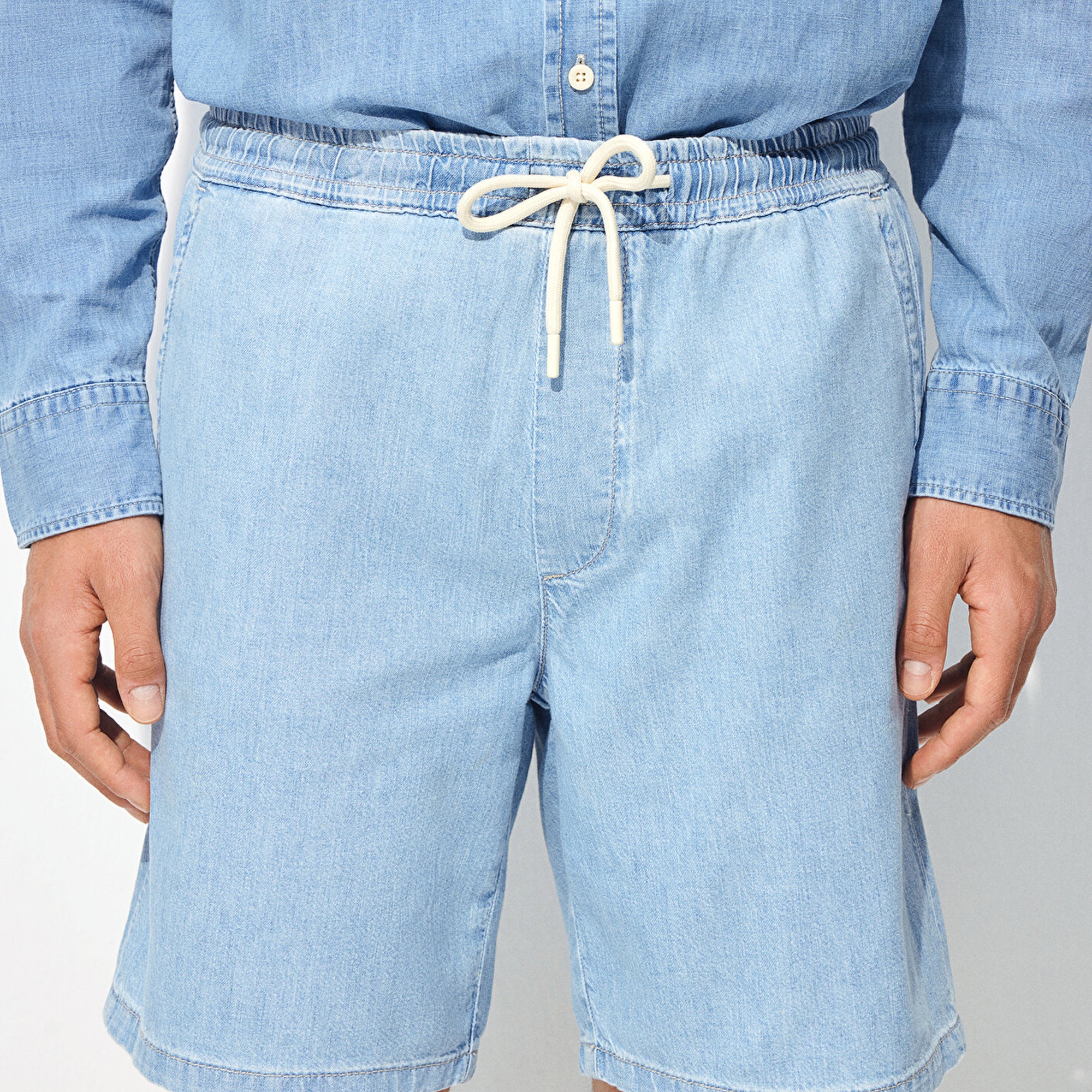 Mavi Dayton Casual Buz Mavi Jean Şort 0410093-86945