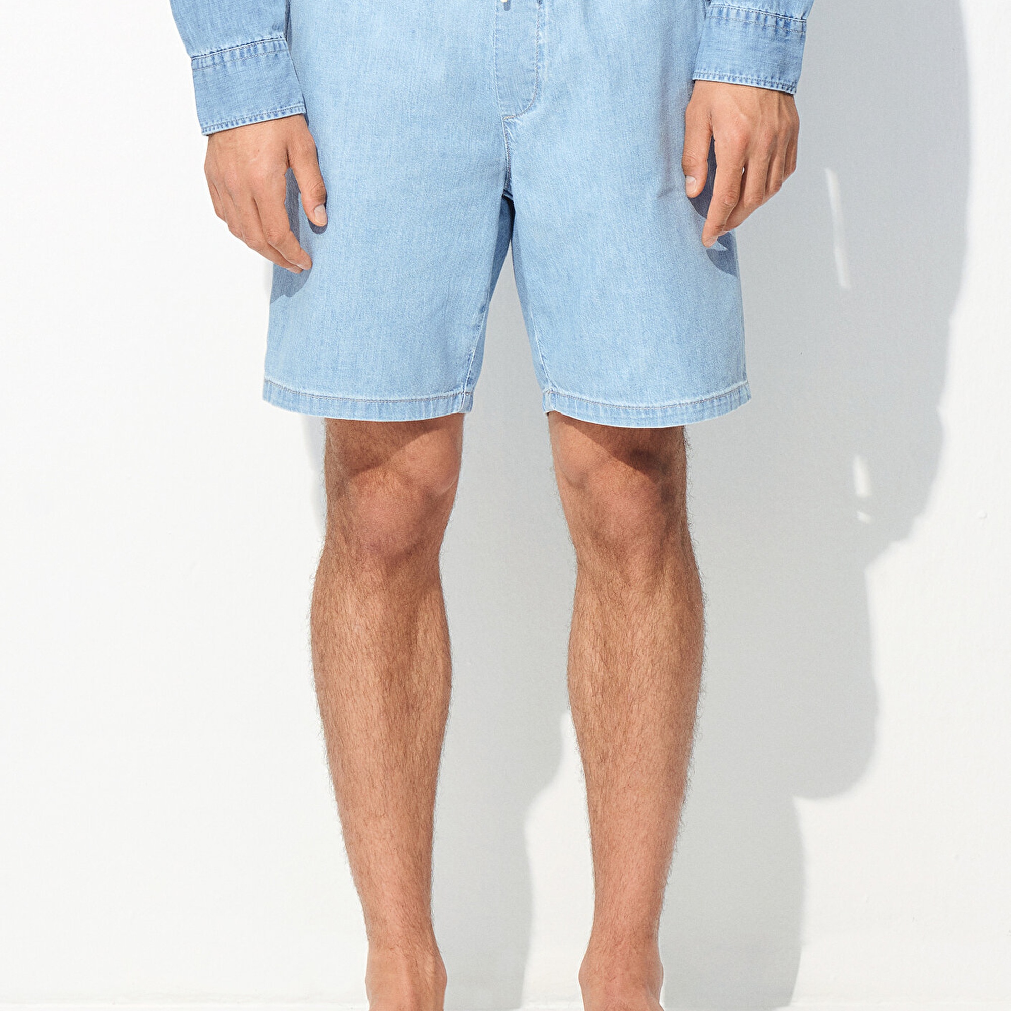 Mavi Dayton Casual Buz Mavi Jean Şort 0410093-86945