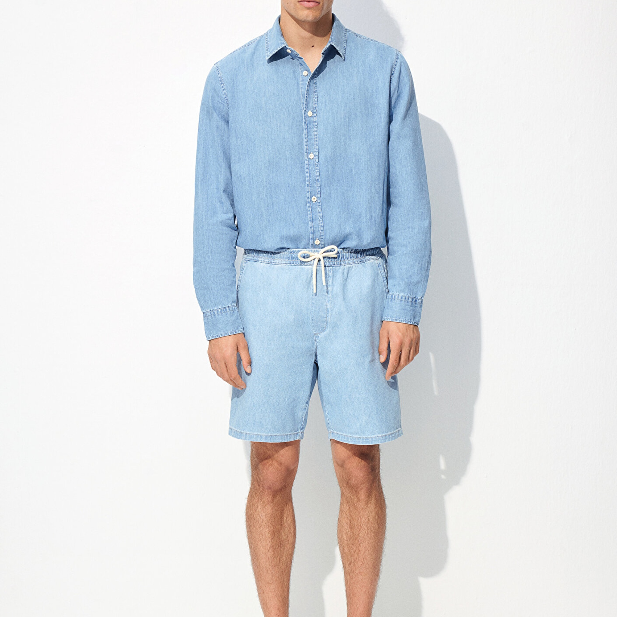 Mavi Dayton Casual Buz Mavi Jean Şort 0410093-86945