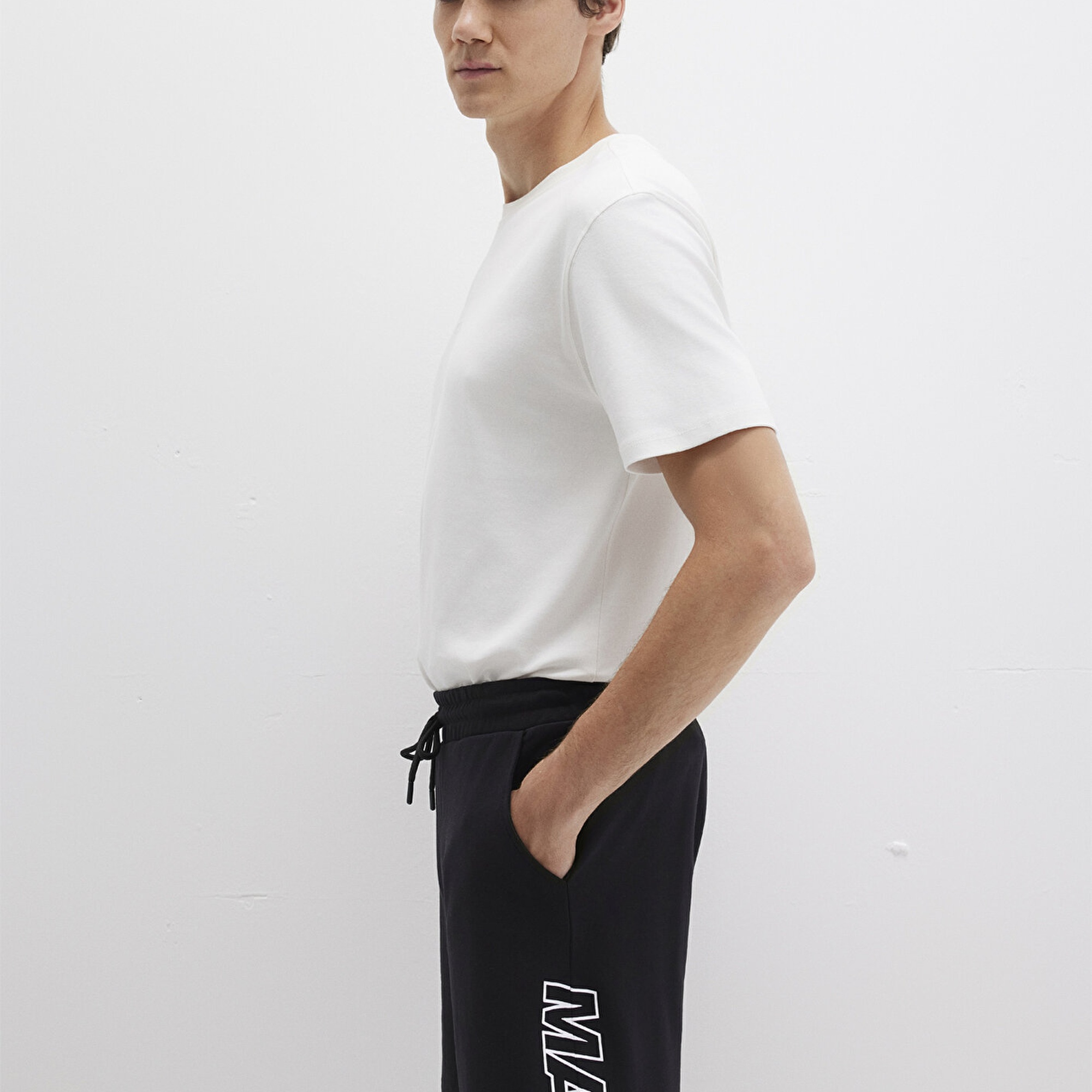 Mavi Mavi Baskılı Siyah Şort 0410225-900