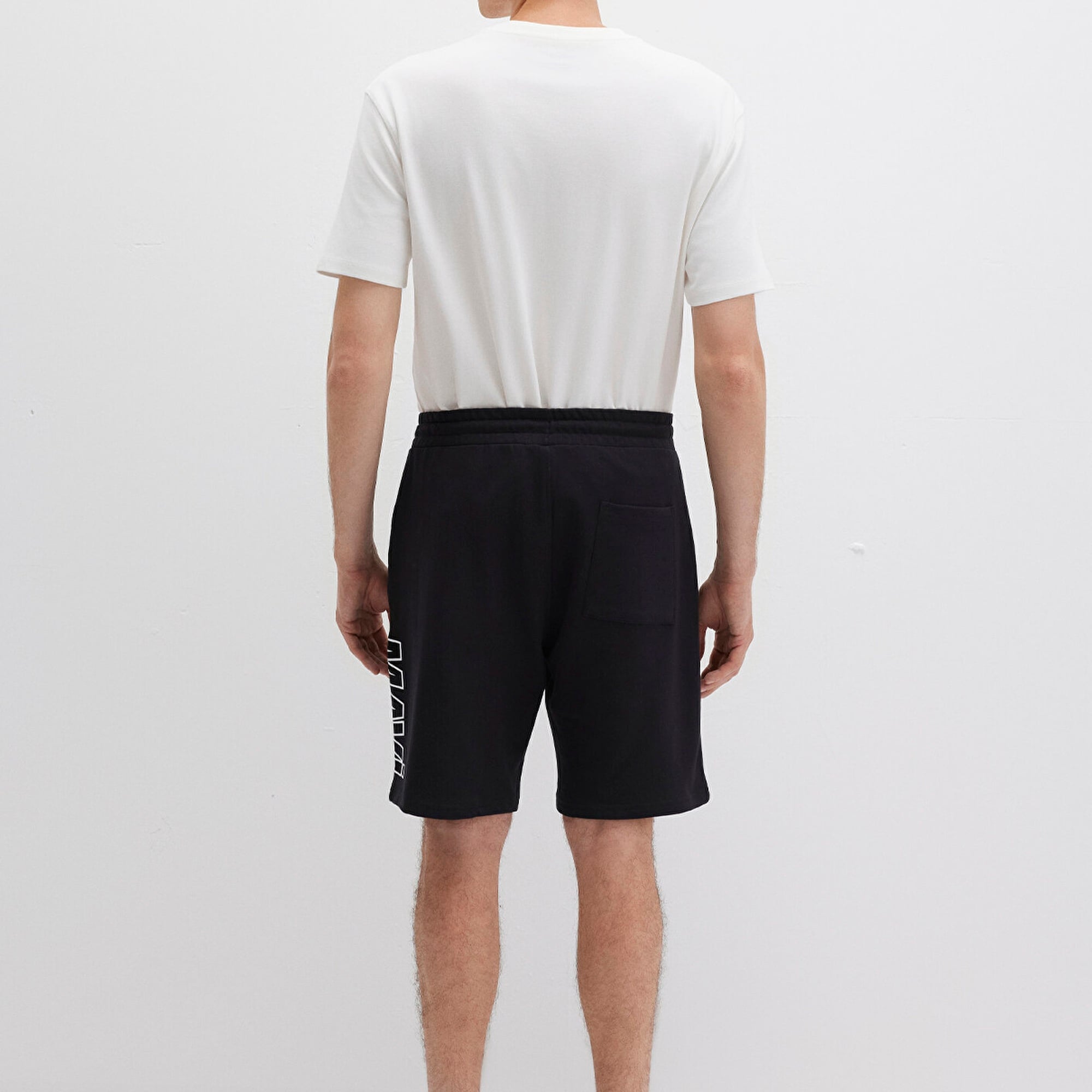 Mavi Mavi Baskılı Siyah Şort 0410225-900