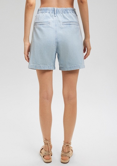  Mavi Mandy Akdeniz Açık Mavi Jean Şort 1410121-87997