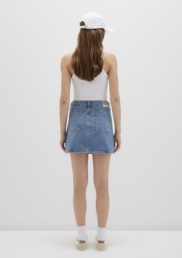  Mavi Bailey Real Blue Gölgeli Indigo Mavisi Jean Etek 1310204-87098