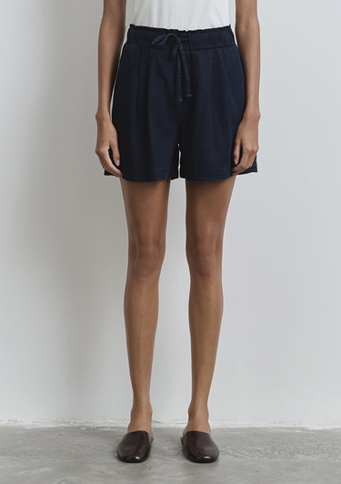  Mavi Penny Gold Klasik Mürekkep Mavi Jean Şort 1410075-87075