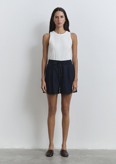  Mavi Penny Gold Klasik Mürekkep Mavi Jean Şort 1410075-87075