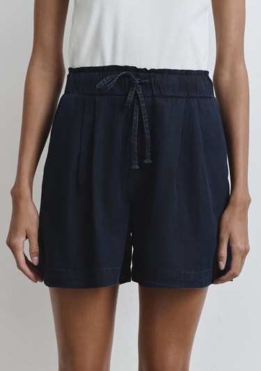  Mavi Penny Gold Klasik Mürekkep Mavi Jean Şort 1410075-87075