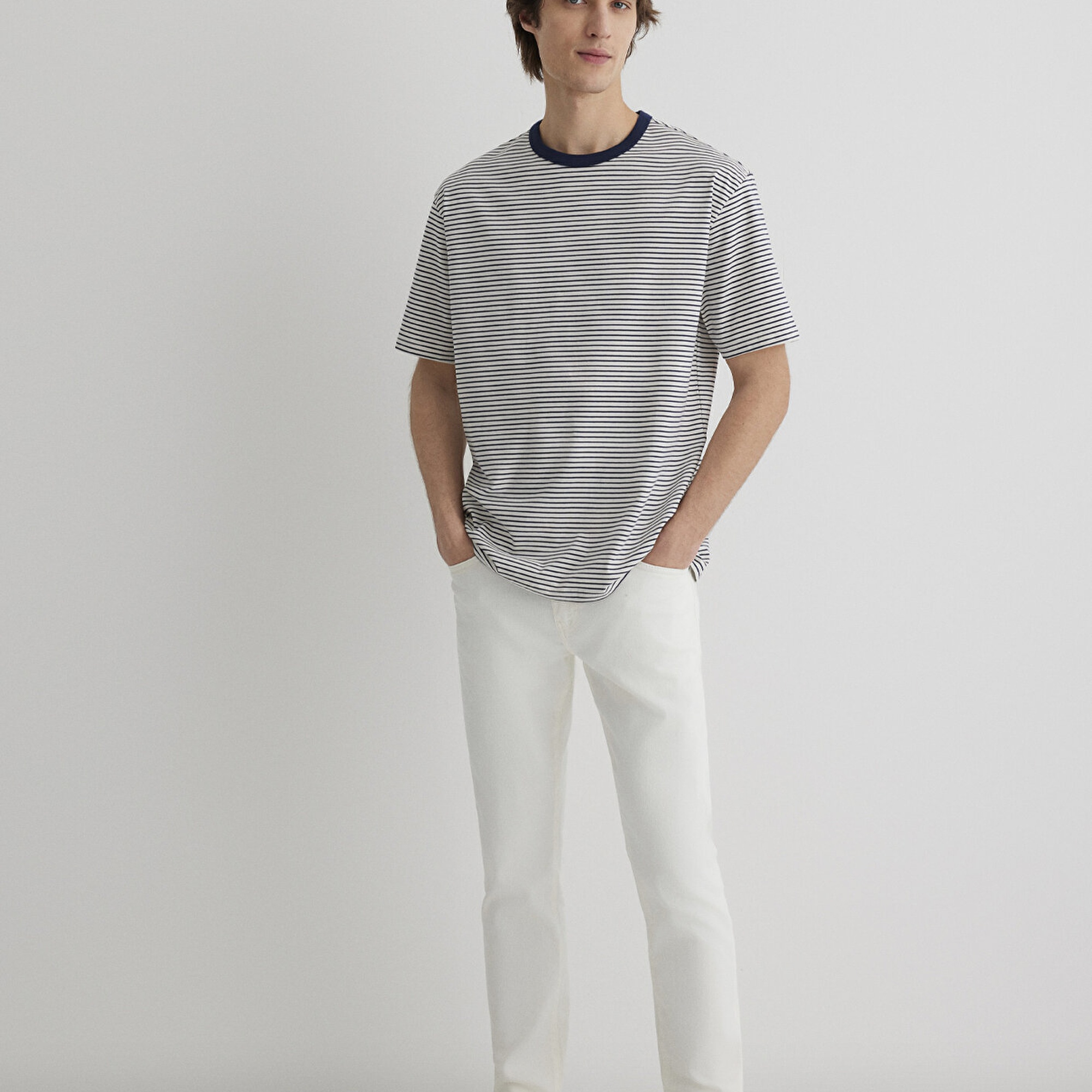 Mavi Jake Mavi Black Beyaz Jean Pantolon 0042288003