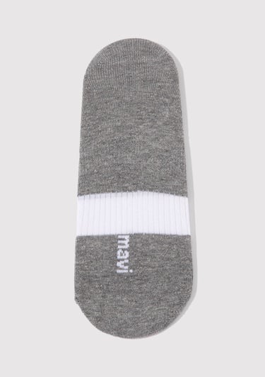  Mavi Gri Babet Çorabı 0911318-85524