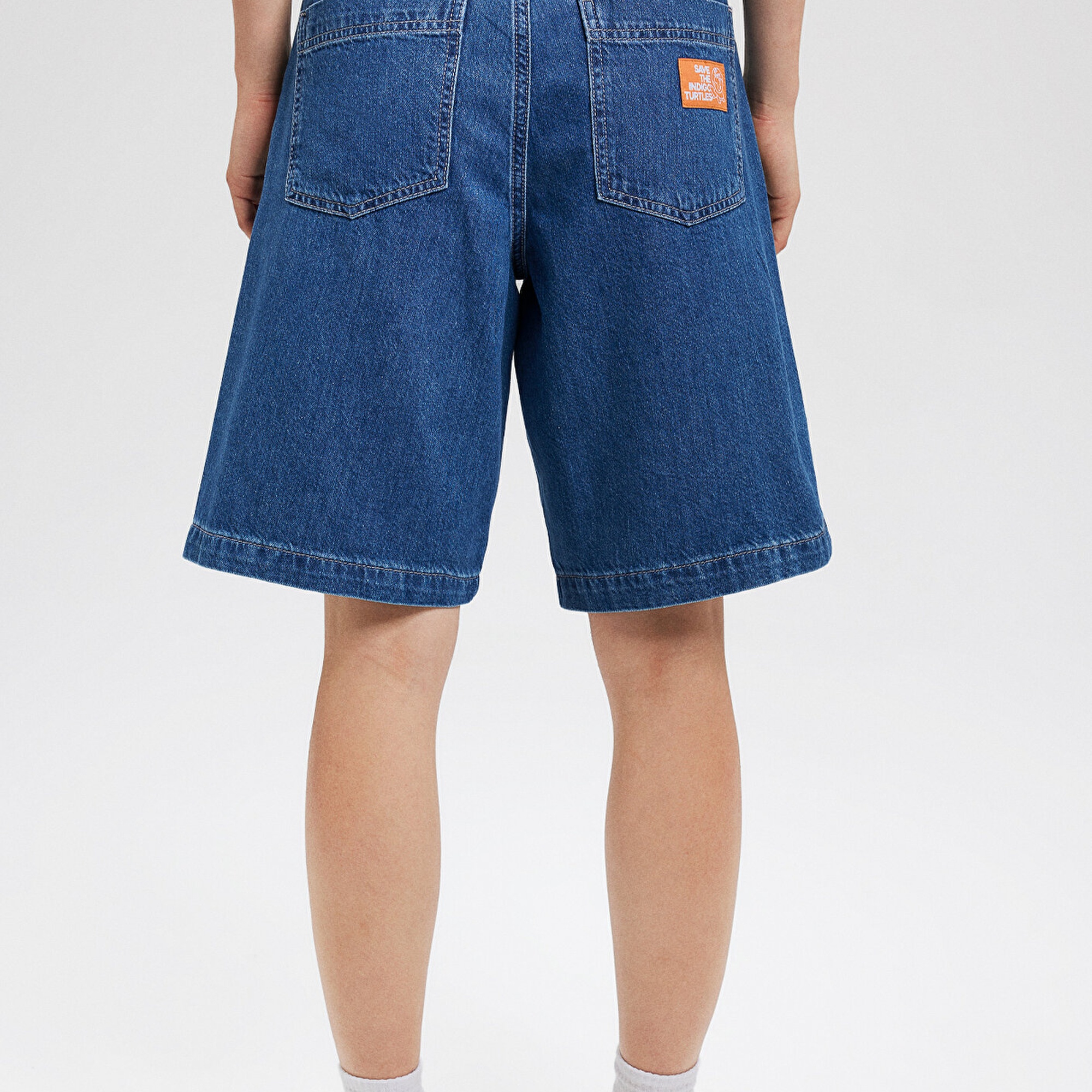 Mavi İndigo Turtles Lacivert Şort 2410001-18790