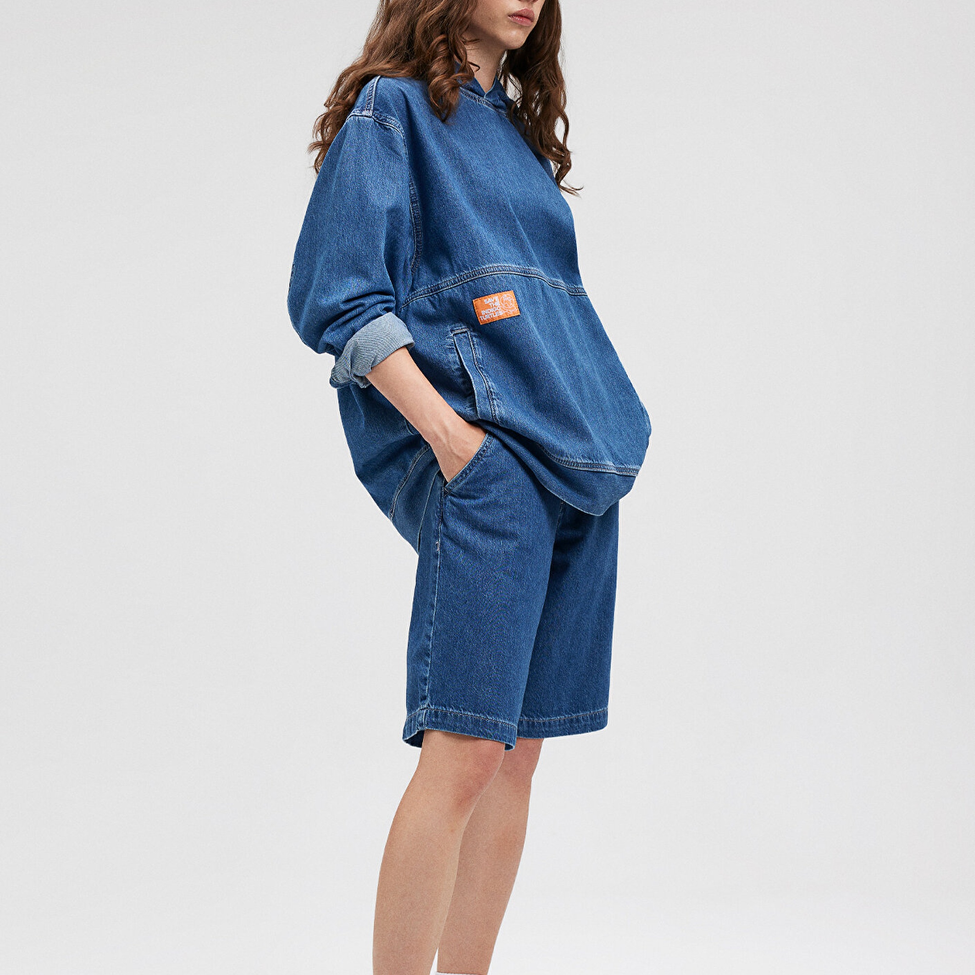 Mavi İndigo Turtles Lacivert Şort 2410001-18790